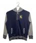 RAREWARE（レアウェア）の古着「バーシティパーカー/Varsity Hoodie」｜ネイビー×グレー