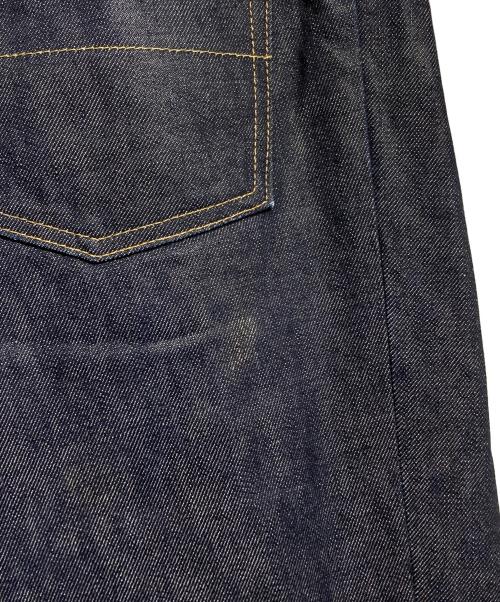 NEON SIGN（ネオンサイン）NEON SIGN (ネオンサイン) WIDE DENIM SLACKS 'RIGID'/ワイドデニムスラックス「リジッド」 インディゴ サイズ:2の古着・服飾アイテム