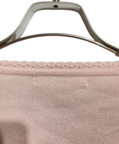 Rene（ルネ）Rene (ルネ) ジップアップカーディガン ピンク サイズ:34の古着・服飾アイテム