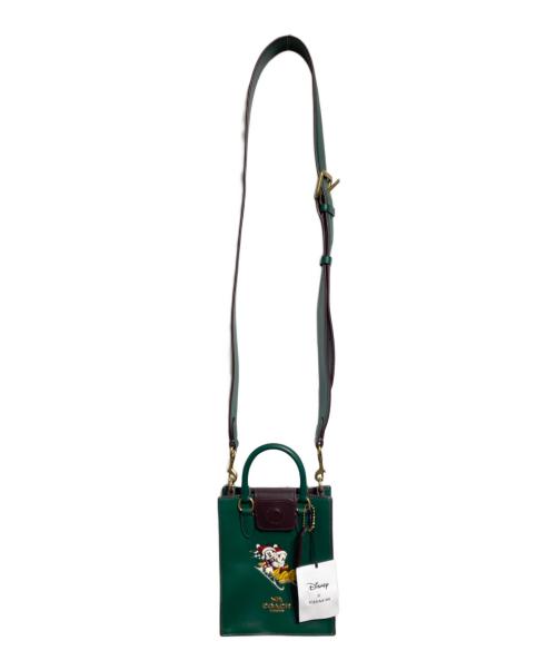 COACH（コーチ）COACH (コーチ) DISNEY (ディズニー) 2WAYバッグ/BAG グリーンの古着・服飾アイテム