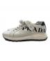 PRADA (プラダ) サイドロゴ レザー ローカットスニーカー/Side-Logo Leather Sneakers ホワイト サイズ:38：25000円
