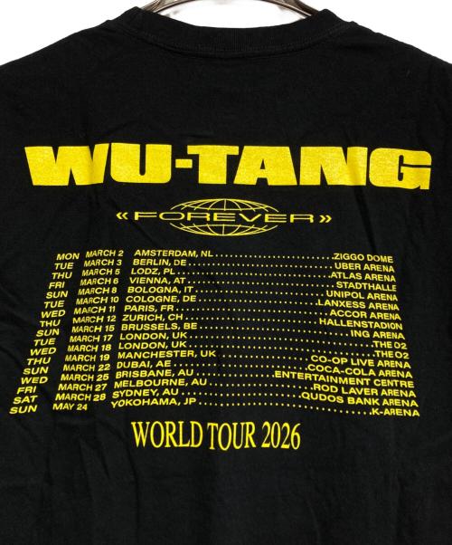 wu-tang clan（ウータンクラン）wu-tang clan (ウータンクラン) THE FINAL CHAMBER tour26 Tee/ウータン・クラン ブラック サイズ:Mの古着・服飾アイテム