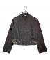DRIES VAN NOTEN（ドリスヴァンノッテン）の古着「スタンドカラー刺繍ジャケット/Embroidered Stand-Collar Jacket」｜グレー