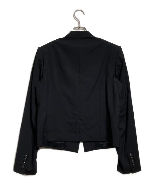 LAD MUSICIAN（ラッドミュージシャン）LAD MUSICIAN (ラッドミュージシャン) 短丈ウールジャケット/Cropped wool jacket ブラック サイズ:42の古着・服飾アイテム
