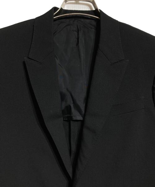 LAD MUSICIAN（ラッドミュージシャン）LAD MUSICIAN (ラッドミュージシャン) 短丈ウールジャケット/Cropped wool jacket ブラック サイズ:42の古着・服飾アイテム