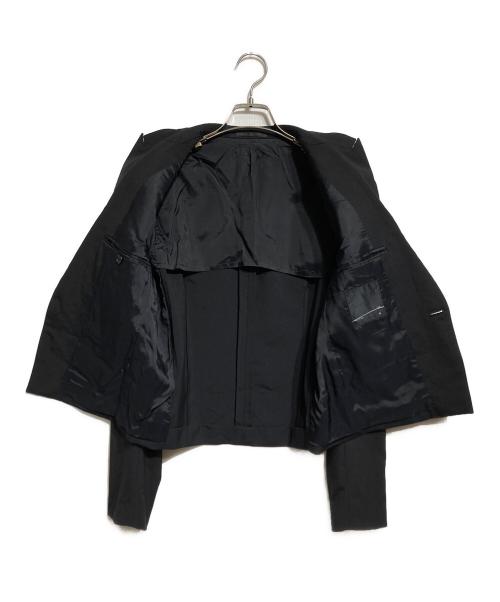 LAD MUSICIAN（ラッドミュージシャン）LAD MUSICIAN (ラッドミュージシャン) 短丈ウールジャケット/Cropped wool jacket ブラック サイズ:42の古着・服飾アイテム