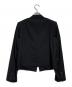 LAD MUSICIAN (ラッドミュージシャン) 短丈ウールジャケット/Cropped wool jacket ブラック サイズ:42：12000円