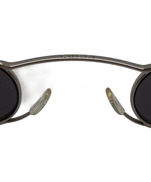 GUCCI（グッチ）GUCCI (グッチ) チャイルドメタルサングラス/Children's metal sunglasses シルバー×グレー サイズ:43◇27の古着・服飾アイテム