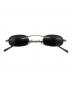 GUCCI（グッチ）の古着「チャイルドメタルサングラス/Children's metal sunglasses」｜シルバー×グレー