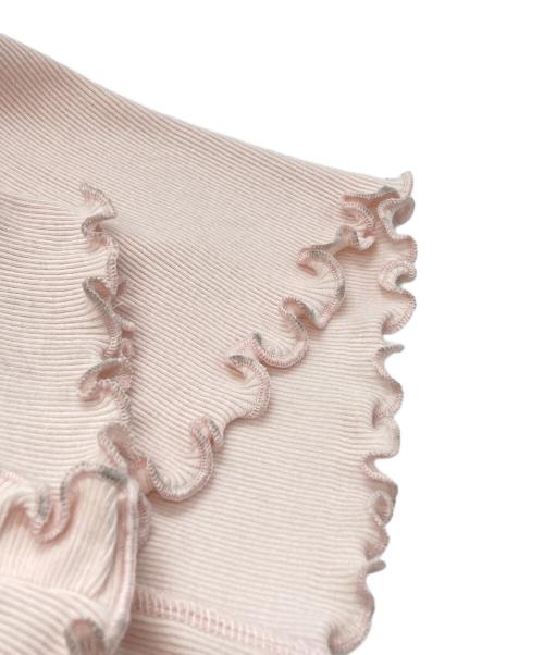 Snidel（スナイデル）Snidel (スナイデル) フリルメローキャミワンピース/Ruffled Lettuce-Edge Camisole Dress ピンク サイズ:1の古着・服飾アイテム