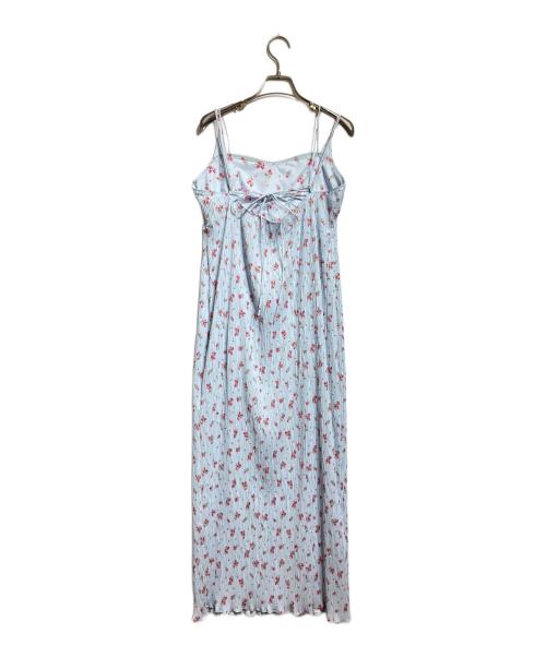 MAISON SPECIAL（メゾンスペシャル）MAISON SPECIAL (メゾンスペシャル) Small Flower Pleated Dress/小花柄プリーツワンピース ブルー サイズ:38の古着・服飾アイテム