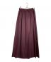 LE PHIL（ル フィル）の古着「ドライウールサイドベンツパンツ/Dry Wool Side-Vent Trousers」｜レッド