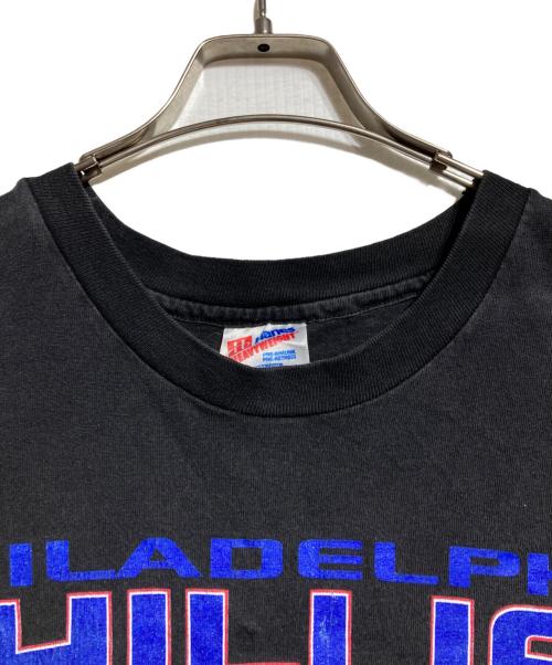 Hanes（ヘインズ）Hanes (ヘインズ) プリントTシャツ/printed t-shirt ブラック サイズ:XLの古着・服飾アイテム