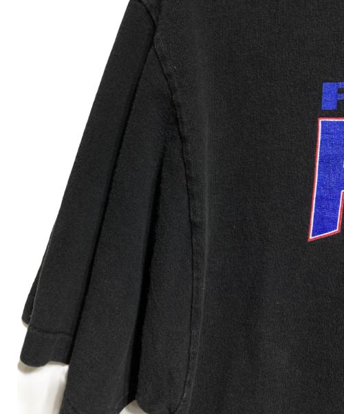 Hanes（ヘインズ）Hanes (ヘインズ) プリントTシャツ/printed t-shirt ブラック サイズ:XLの古着・服飾アイテム