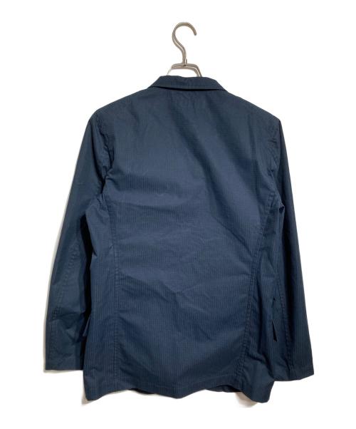 COMME des GARCONS SHIRT（コムデギャルソンシャツ）COMME des GARCONS SHIRT (コムデギャルソンシャツ) チェックテーラードジャケット ネイビー サイズ:Mの古着・服飾アイテム