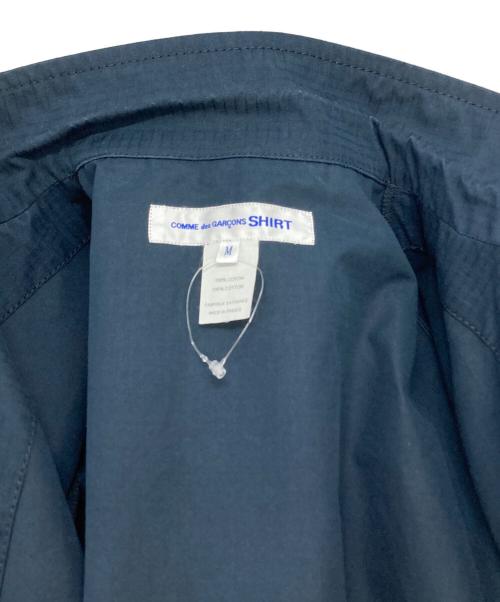 COMME des GARCONS SHIRT（コムデギャルソンシャツ）COMME des GARCONS SHIRT (コムデギャルソンシャツ) チェックテーラードジャケット ネイビー サイズ:Mの古着・服飾アイテム