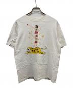 HUMAN MADEヒューマンメイド）の古着「プリントTシャツ」｜ホワイト