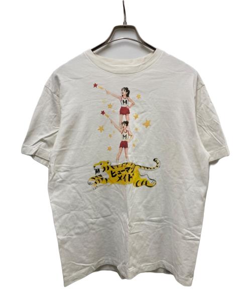 HUMAN MADE（ヒューマンメイド）HUMAN MADE (ヒューマンメイド) プリントTシャツ ホワイト サイズ:Mの古着・服飾アイテム