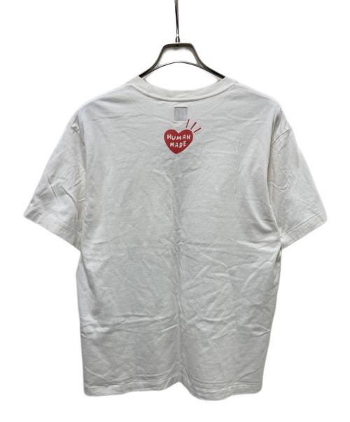 HUMAN MADE（ヒューマンメイド）HUMAN MADE (ヒューマンメイド) プリントTシャツ ホワイト サイズ:Mの古着・服飾アイテム