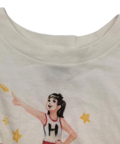 HUMAN MADE（ヒューマンメイド）HUMAN MADE (ヒューマンメイド) プリントTシャツ ホワイト サイズ:Mの古着・服飾アイテム