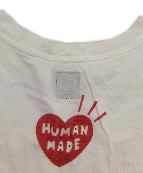 HUMAN MADE（ヒューマンメイド）HUMAN MADE (ヒューマンメイド) プリントTシャツ ホワイト サイズ:Mの古着・服飾アイテム