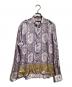 GUCCI（グッチ）の古着「総柄シルクシャツ/All-over print silk shirt」｜パープル