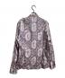 GUCCI (グッチ) 総柄シルクシャツ/All-over print silk shirt パープル サイズ:39：16000円