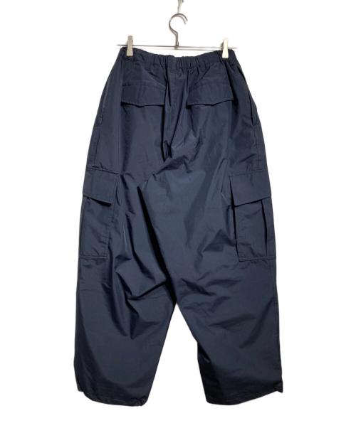 GLAZOS（グラソス）GLAZOS (グラソス) ワイドカーゴパンツ ネイビー サイズ:Lの古着・服飾アイテム