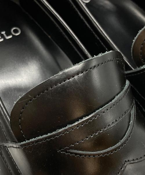 ADELO（アデロ）ADELO (アデロ) ローファー/Loafer ブラック サイズ:25.5の古着・服飾アイテム