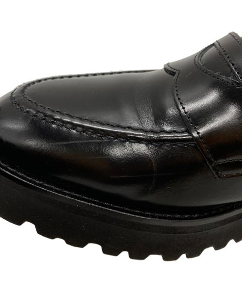 ADELO（アデロ）ADELO (アデロ) ローファー/Loafer ブラック サイズ:25.5の古着・服飾アイテム