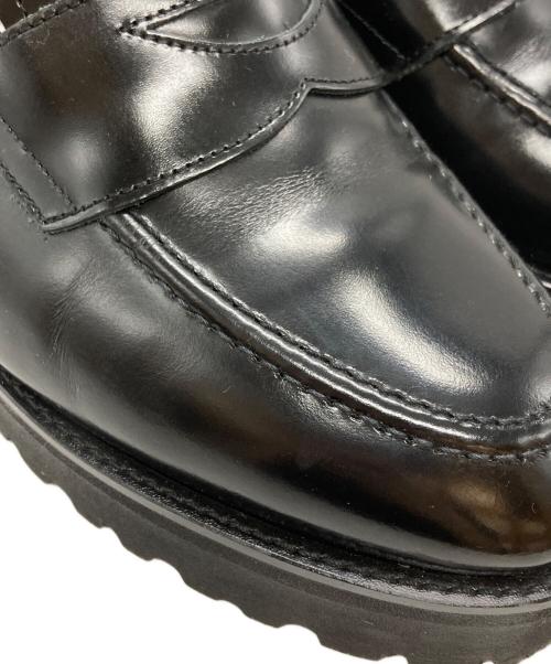 ADELO（アデロ）ADELO (アデロ) ローファー/Loafer ブラック サイズ:25.5の古着・服飾アイテム