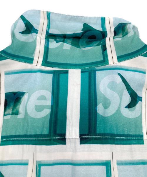 SUPREME（シュプリーム）Supreme (シュプリーム) Damien Hirst S/S Shirt ブルー サイズ:XLの古着・服飾アイテム