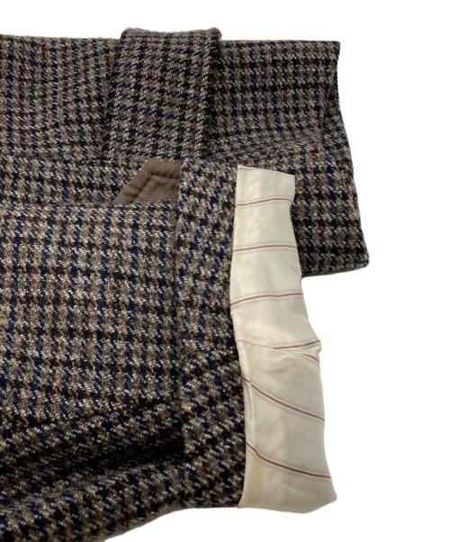 COMME des GARCONS JUNYA WATANABE MAN（コム デ ギャルソン ジュンヤ ワタナベ マン）COMME des GARCONS JUNYA WATANABE MAN (コム デ ギャルソン ジュンヤ ワタナベ マン) LEVI'S (リーバイス) Ｗネーム 3rd × チェスター ドッキングコート ブラウン サイズ:Mの古着・服飾アイテム