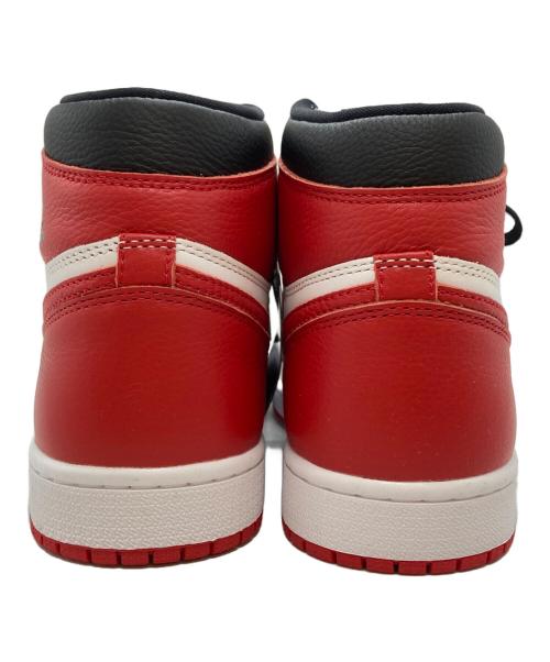 NIKE（ナイキ）NIKE (ナイキ) AIR JORDAN 1 RETRO HIGH OG ホワイト×レッド サイズ:27.0cmの古着・服飾アイテム
