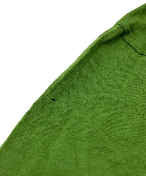 tricot COMME des GARCONS（トリココムデギャルソン）tricot COMME des GARCONS (トリココムデギャルソン) ラウンドカラー ウールジャージー ニット/Round-collar wool jersey knit グリーン サイズ:－の古着・服飾アイテム