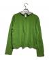 tricot COMME des GARCONS (トリココムデギャルソン) ラウンドカラー ウールジャージー ニット/Round-collar wool jersey knit グリーン サイズ:－：8000円