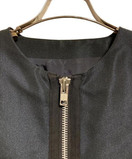 sacai（サカイ）sacai (サカイ) レース切替ブルゾン/Lace-Panel Blouson ネイビー サイズ:3の古着・服飾アイテム