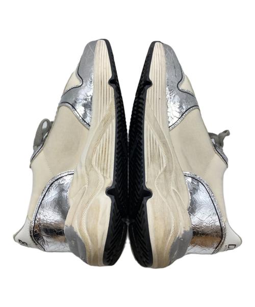 GOLDEN GOOSE（ゴールデングース）GOLDEN GOOSE (ゴールデングース) RUNNING SOLE ベージュ×シルバー サイズ:40の古着・服飾アイテム