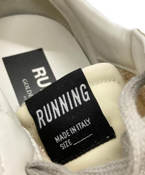GOLDEN GOOSE（ゴールデングース）GOLDEN GOOSE (ゴールデングース) RUNNING SOLE ベージュ×シルバー サイズ:40の古着・服飾アイテム