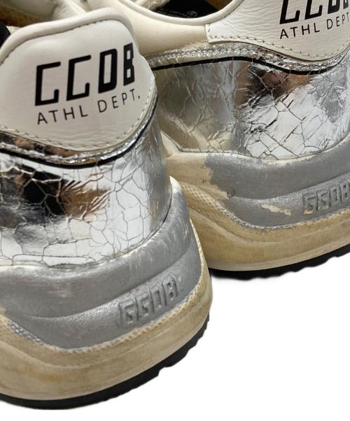 GOLDEN GOOSE（ゴールデングース）GOLDEN GOOSE (ゴールデングース) RUNNING SOLE ベージュ×シルバー サイズ:40の古着・服飾アイテム
