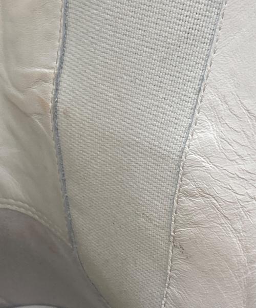 JIL SANDER（ジルサンダー）JIL SANDER (ジルサンダー) チャンキージップブーツ ホワイト サイズ:22.5cmの古着・服飾アイテム