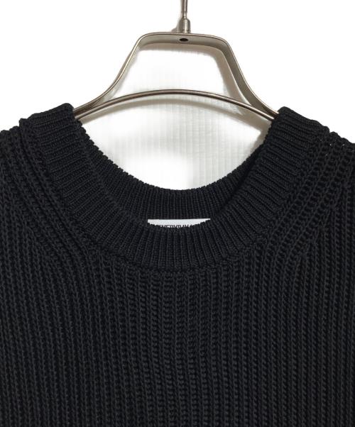 DEUXIEME CLASSE（ドゥーズィエム クラス）Deuxieme Classe (ドゥーズィエム クラス) ニットベスト/Knit vest ブラック サイズ:Freeの古着・服飾アイテム