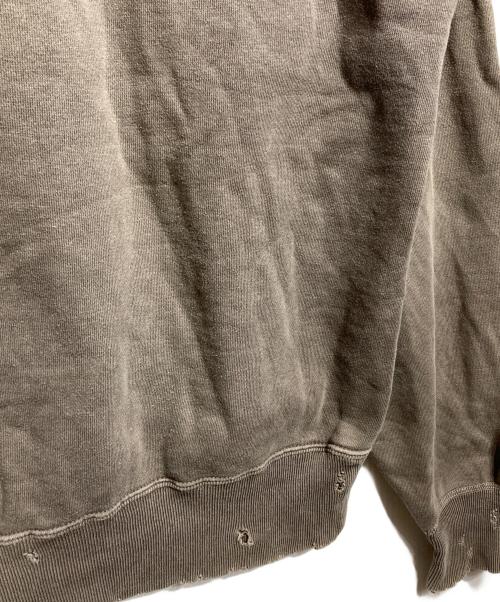NEXUSVII（ネクサスセブン）NEXUSVII (ネクサスセブン) SAINT MICHAEL (セントマイケル) SUFFERING SAINTS CREW SWEAT ブラウン サイズ:50の古着・服飾アイテム