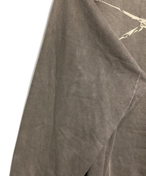NEXUSVII（ネクサスセブン）NEXUSVII (ネクサスセブン) SAINT MICHAEL (セントマイケル) SUFFERING SAINTS CREW SWEAT ブラウン サイズ:50の古着・服飾アイテム
