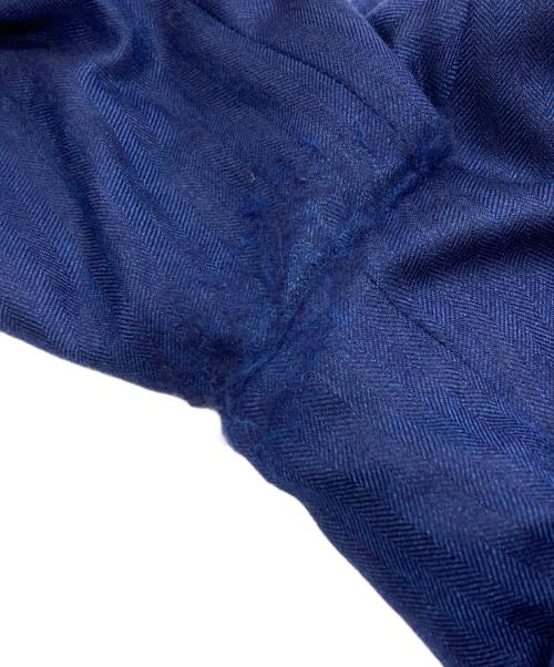 azabu tailor（アザブテーラー）azabu tailor (アザブテーラー) カシミア混テーラードジャケット/Cashmere-blend tailored jacket ネイビー サイズ:FREEの古着・服飾アイテム