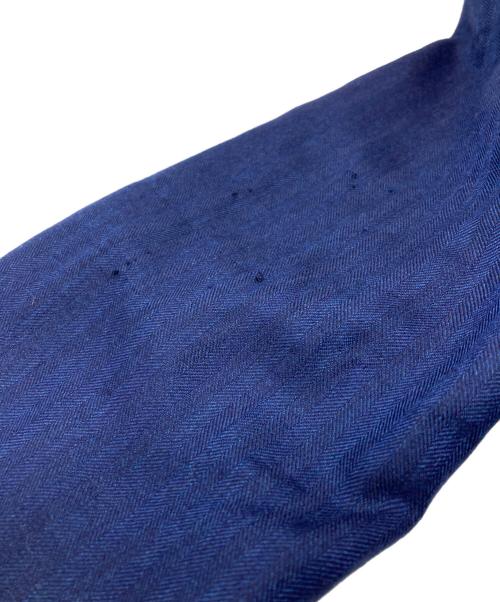 azabu tailor（アザブテーラー）azabu tailor (アザブテーラー) カシミア混テーラードジャケット/Cashmere-blend tailored jacket ネイビー サイズ:FREEの古着・服飾アイテム