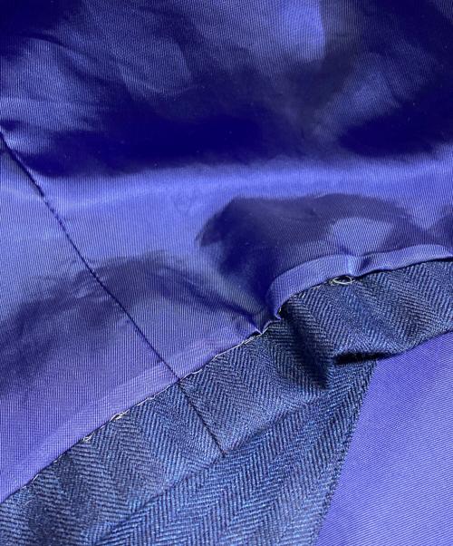 azabu tailor（アザブテーラー）azabu tailor (アザブテーラー) カシミア混テーラードジャケット/Cashmere-blend tailored jacket ネイビー サイズ:FREEの古着・服飾アイテム