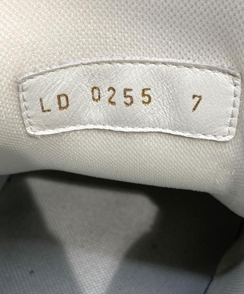 LOUIS VUITTON（ルイ ヴィトン）LOUIS VUITTON (ルイ ヴィトン) LVトレイナーラインスニーカー ホワイト×ブラック サイズ:7の古着・服飾アイテム