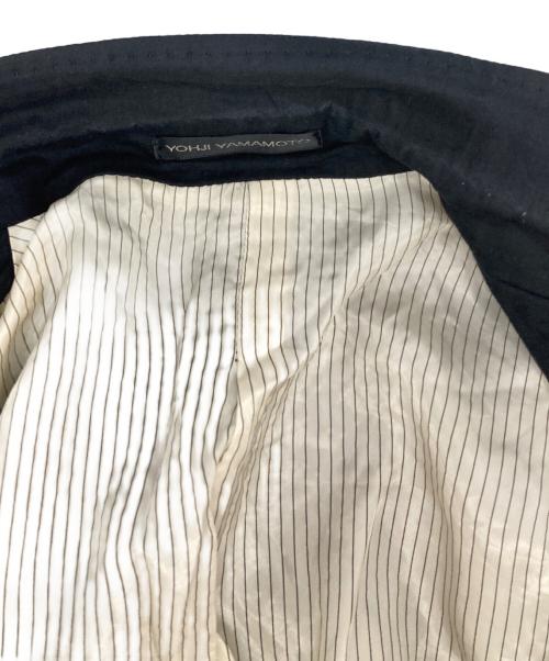 Y's for men（ワイズフォーメン）Y'S for men (ワイズフォーメン) ブローチ付き3ジャケット ブラック サイズ:4の古着・服飾アイテム