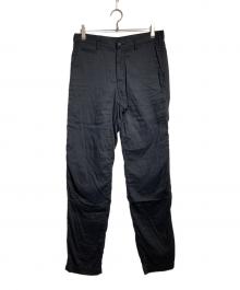 Y's for men（ワイズフォーメン）の古着「コットンパンツ」｜ブラック